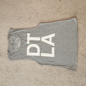 💥Soulcycle DTLA grey tank top 2